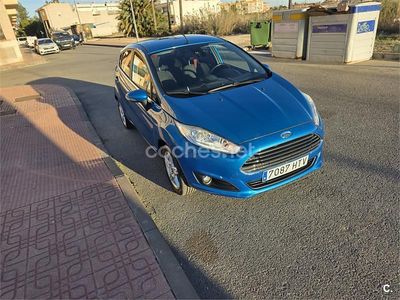 Azul Usado 2014 Ford Fiesta Titanium Berlina | 7100 € (Un poco caro)