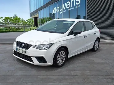 Usado Seat Ibiza Reference 75 CV (55 kW) 2019 Blanco Utilitario