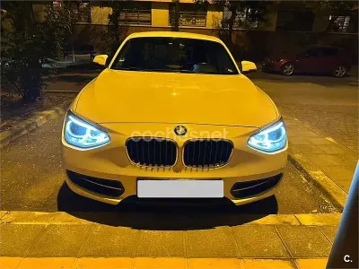 Usado BMW 116 Sport Line 136 CV (100 kW) 2012 Blanco Utilitario
