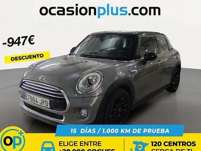 Usado Mini Cooper D 116 CV (85 kW) 2016 Gris Utilitario