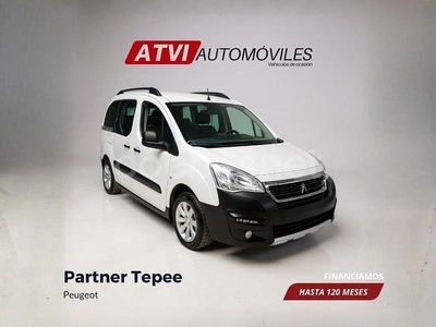 Usado Peugeot Partner Tepee Style 100 CV (73 kW) 2016 Blanco Monovolumen