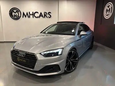 Usado Audi A5 Sportback 163 CV (119 kW) 2020 Gris / plata Utilitario
