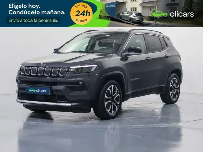 Usado Jeep Compass Limited 131 CV (96 kW) 2021 Gris SUV