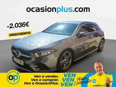 Usado Mercedes A200 163 CV (119 kW) 2019 Gris Berlina