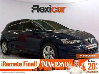 Azul Usado 2021 VW Golf VIII Life Berlina | 18.990 € (Precio justo)
