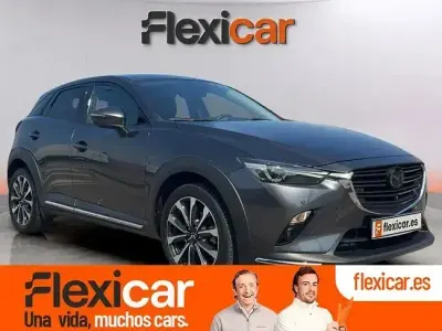 Usado Mazda CX-3 121 CV (88 kW) 2018 Gris SUV