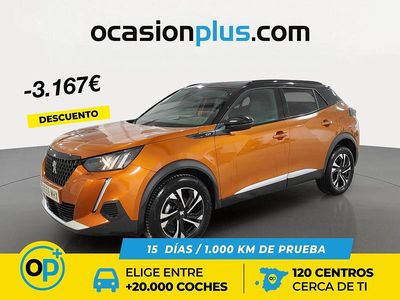 Naranja Usado 2023 Peugeot 2008 GTi SUV | 17.300 € (Precio justo)