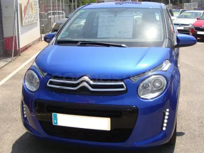 Usado Citroën C1 72 CV (52 kW) 2019 Azul Utilitario