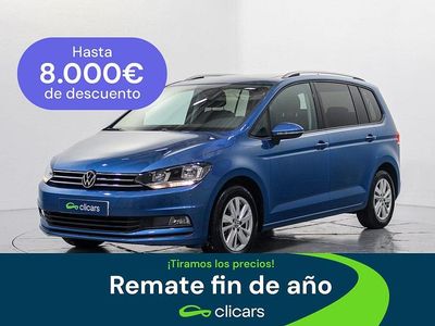 Azul Usado 2021 VW Touran Advance Monovolumen | 28.490 € (Precio justo)