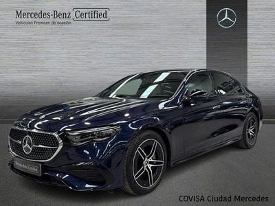 Azul náutico Usado 2025 Mercedes E220 AMG line | 59.400 € (Un poco caro)