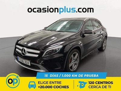 Usado Mercedes GLA200 Style 136 CV (100 kW) 2015 Negro SUV