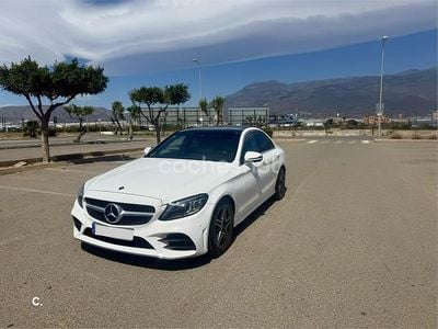 Usado Mercedes C220 170 CV (125 kW) 2018 Blanco Berlina