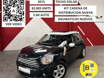 Usado Mini Cooper D Countryman 111 CV (81 kW) 2013 Verde SUV