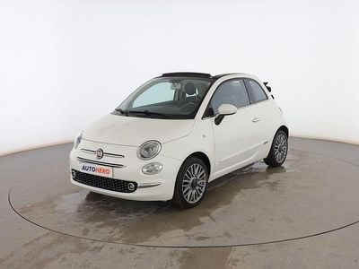 Blanco Usado 2017 Fiat 500C Lounge Descapotable | 9999 € (Precio justo)