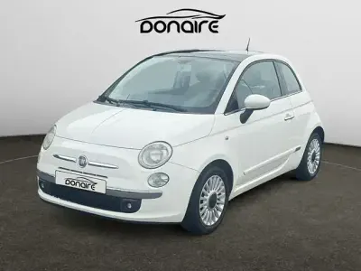 Usado Fiat 500 Sport 69 CV (50 kW) 2009 Beige Descapotable