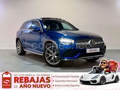 Azul Usado 2020 Mercedes GLC200 SUV | 42.890 € (Precio justo)