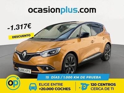 Usado Renault Scénic IV Zen 140 CV (102 kW) 2018 Naranja Monovolumen