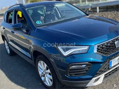 Usado Seat Ateca Style 110 CV (80 kW) 2022 Azul SUV