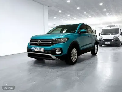 Usado VW T-Cross Advance 110 CV (80 kW) 2021 Azul SUV