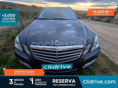 Gris / plata Usado 2011 Mercedes E200 Elegance Familiar | 11.990 €