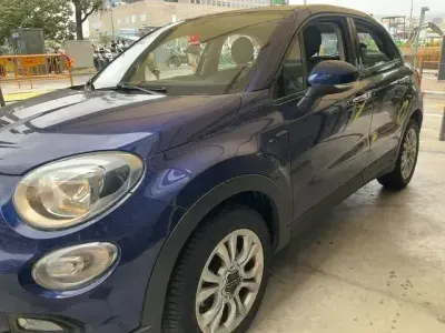 Usado Fiat 500X Lounge 110 CV (80 kW) 2016 Azul SUV