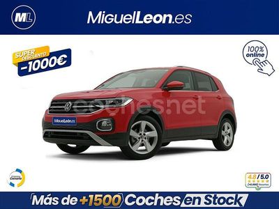 Rojo Usado 2021 VW T-Cross Sportline SUV | 17.985 € (Precio justo)