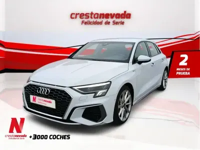 Usado Audi A3 S-Line 150 CV (110 kW) 2023 Blanco Berlina