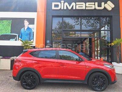 Rojo Usado 2020 Hyundai Tucson N Line SUV | 20.990 € (Precio justo)