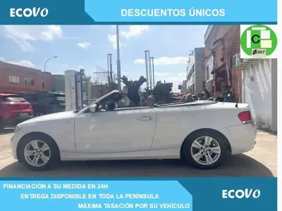 Usado BMW 118 Cabriolet Efficient Dynamics 143 CV (105 kW) 2010 Blanco Descapotable