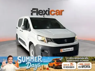 Usado Peugeot Partner 102 CV (75 kW) 2021 Blanco Monovolumen