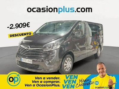 Usado Opel Vivaro S 125 HP (91 kW) 2018 Preto Monovolume