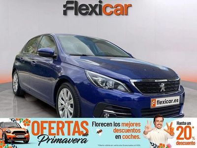 Usado Peugeot 308 Style 130 CV (95 kW) 2020 Azul Berlina
