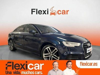 Usado Audi A3 S-Line 116 CV (85 kW) 2019 Azul Berlina