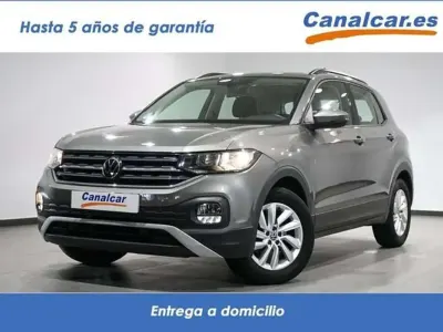 Usado VW T-Cross Advance 95 CV (69 kW) 2021 Gris SUV
