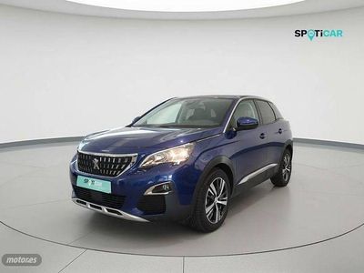 Usado Peugeot 3008 Allure 130 CV (95 kW) 2017 Azul SUV