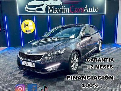 Usado Kia Optima 136 CV (100 kW) 2013 Gris / plata Berlina