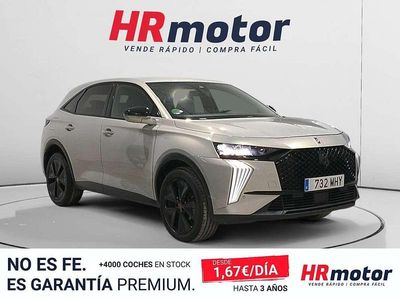 Usado DS Automobiles DS7 Crossback Performance 132 CV (97 kW) 2023 Gris SUV
