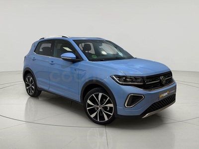 Usado VW T-Cross R-line 116 CV (85 kW) 2024 Azul SUV