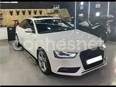 Usado Audi A4 190 CV (139 kW) 2009 Blanco Berlina