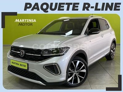 Gris / plata Usado 2024 VW T-Cross R-line SUV | 25.800 € (Precio justo)