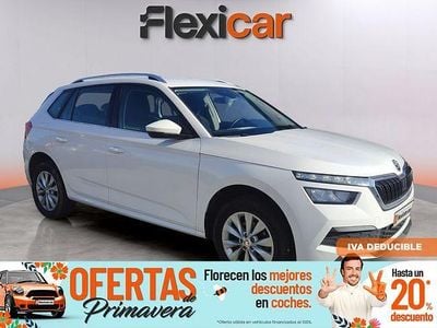 Usado Skoda Kamiq Ambition 110 CV (80 kW) 2021 Blanco SUV