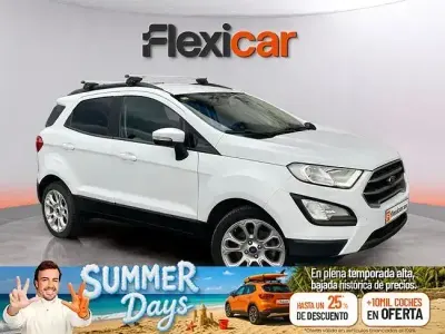 Usado Ford Ecosport ST-Line 125 CV (91 kW) 2018 Blanco SUV
