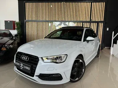 Usado Audi A3 S-Line 150 CV (110 kW) 2015 Blanco Berlina