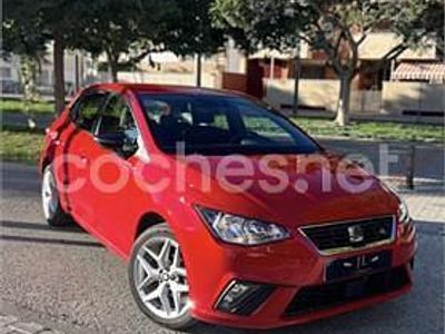 Usado Seat Ibiza FR 90 CV (66 kW) 2021 Rojo Utilitario