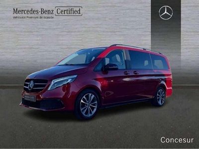 Usado Mercedes E250 Avantgarde 190 CV (139 kW) 2022 Rojo Familiar