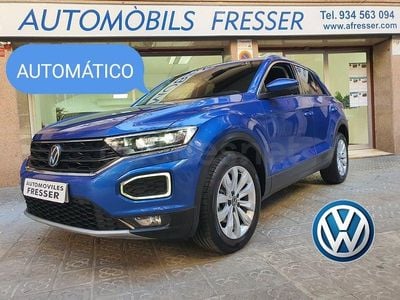 Begagnad VW T-Roc Advance 150 HK (110 kW) 2021 Blå SUV