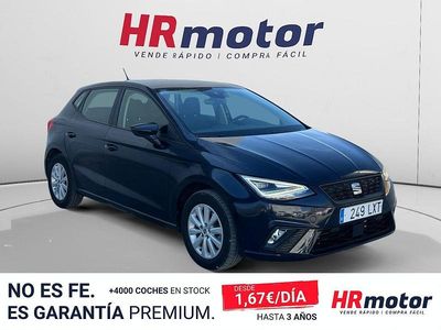 Usado Seat Ibiza Style Plus 110 CV (80 kW) 2022 Negro Berlina