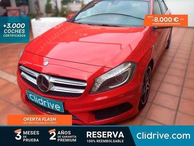 Rojo Usado 2014 Mercedes A200 Elegance Utilitario | 10.490 € (Buen precio)