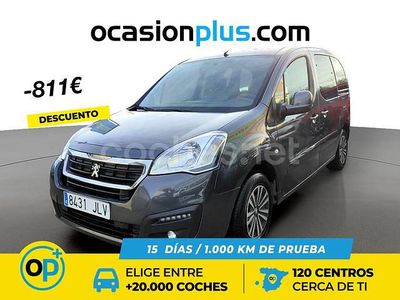 Gris / plata Usado 2016 Peugeot Partner Tepee Active Monovolumen | 10.950 € (Precio justo)