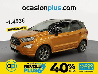 Usado Ford Ecosport ST-Line 125 CV (91 kW) 2018 Naranja SUV